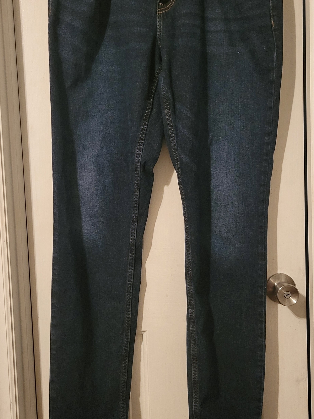 Old Navy Dark Indigo Athletic Taper Jeans